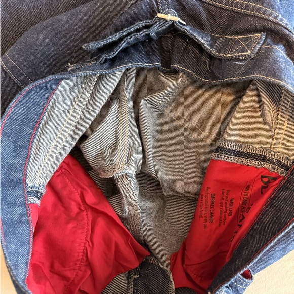 BDG Logan Twisted Buckle Barrel Jeans / Dark Denim Size 33 - Picture 8 of 8